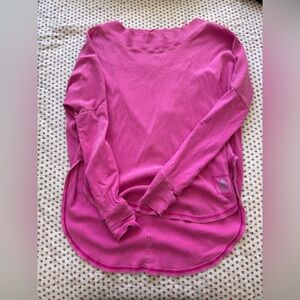 FP Movement by Free People Pink Long Sleeve Top